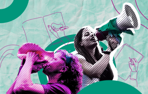 collage periodismo feminista